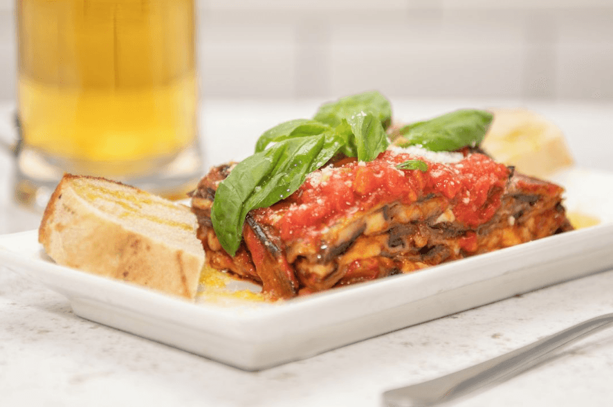 Aubergine Parmigiana